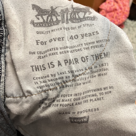 Levi’s 512 by Levi Strauss & Company Blue Jeans Sz 29x30 NWOT - Picture 12 of 14